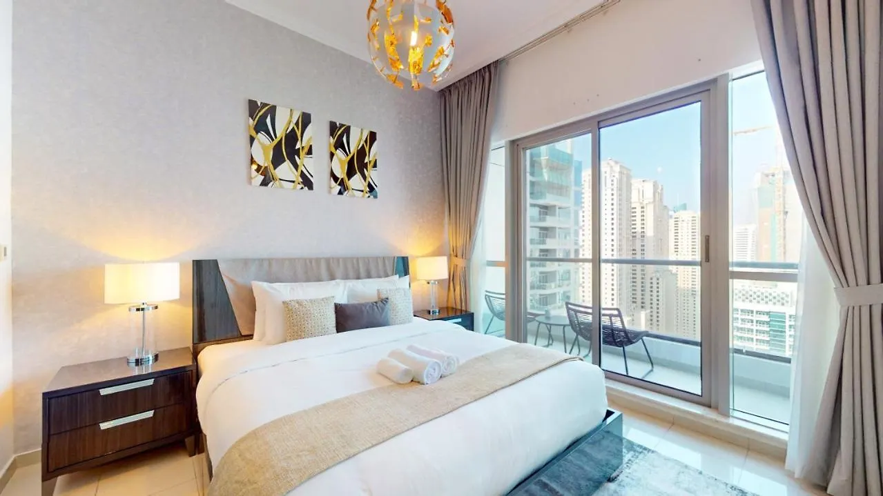 Apartment Bay Central 1 - One Bed With Stunning Marina View Dubai