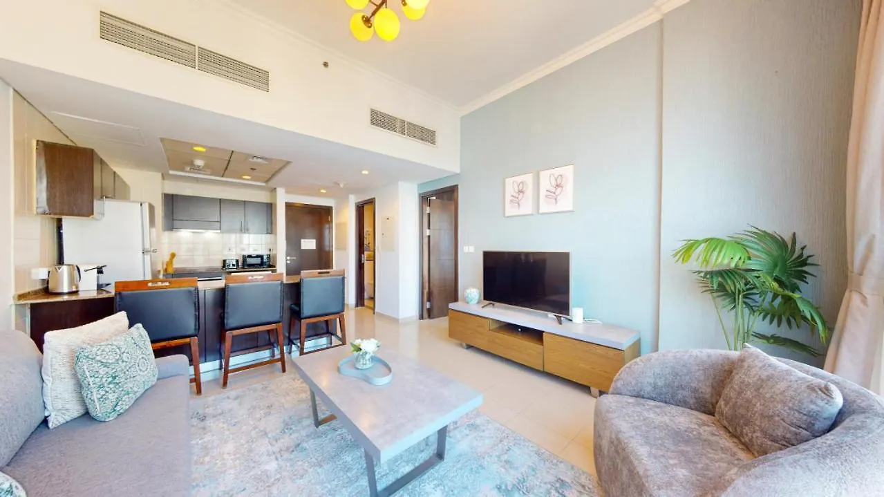 Bay Central 1 - One Bed With Stunning Marina View Dubai Apartment